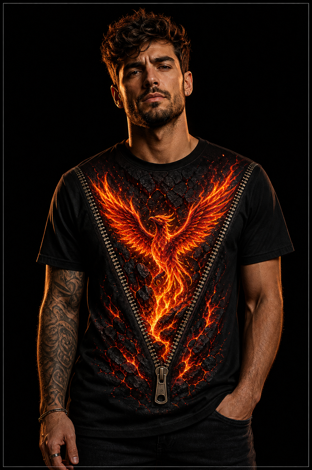 T-shirt Ognisty Feniks