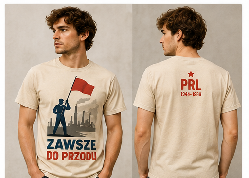 T-shirt PRL – Zawsze do przodu