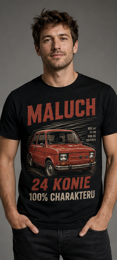 T-shirt PRL – Maluch: 24 konie, 100% charakteru