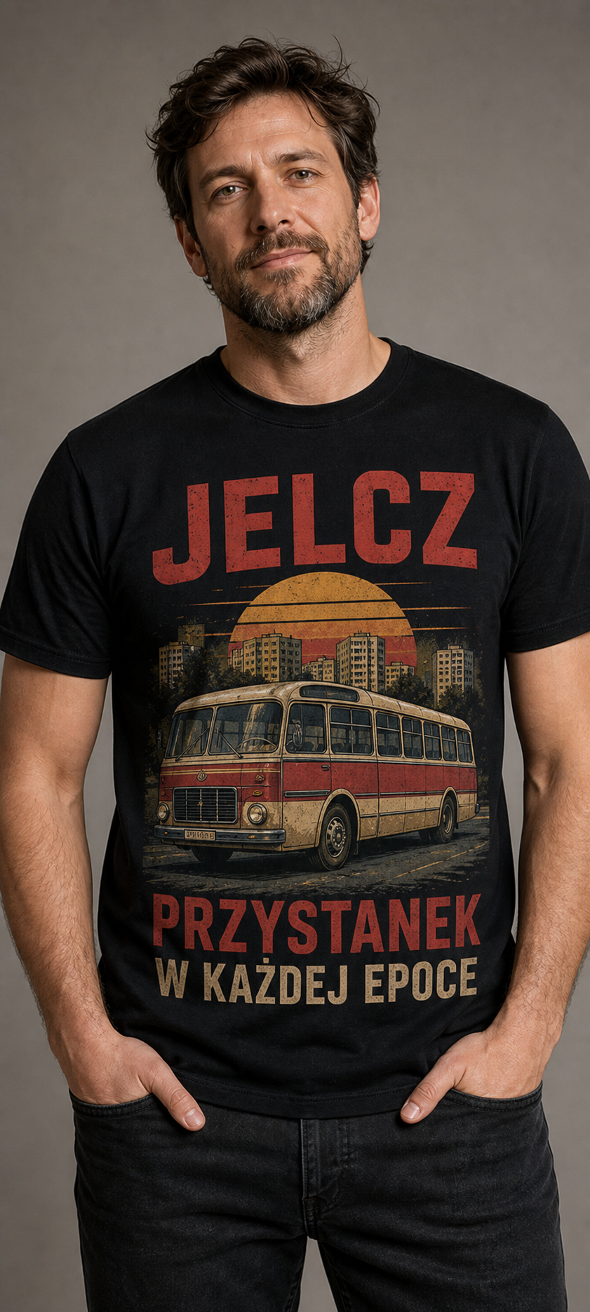 T-shirt PRL – Jelcz: Przystanek w każdej epoce