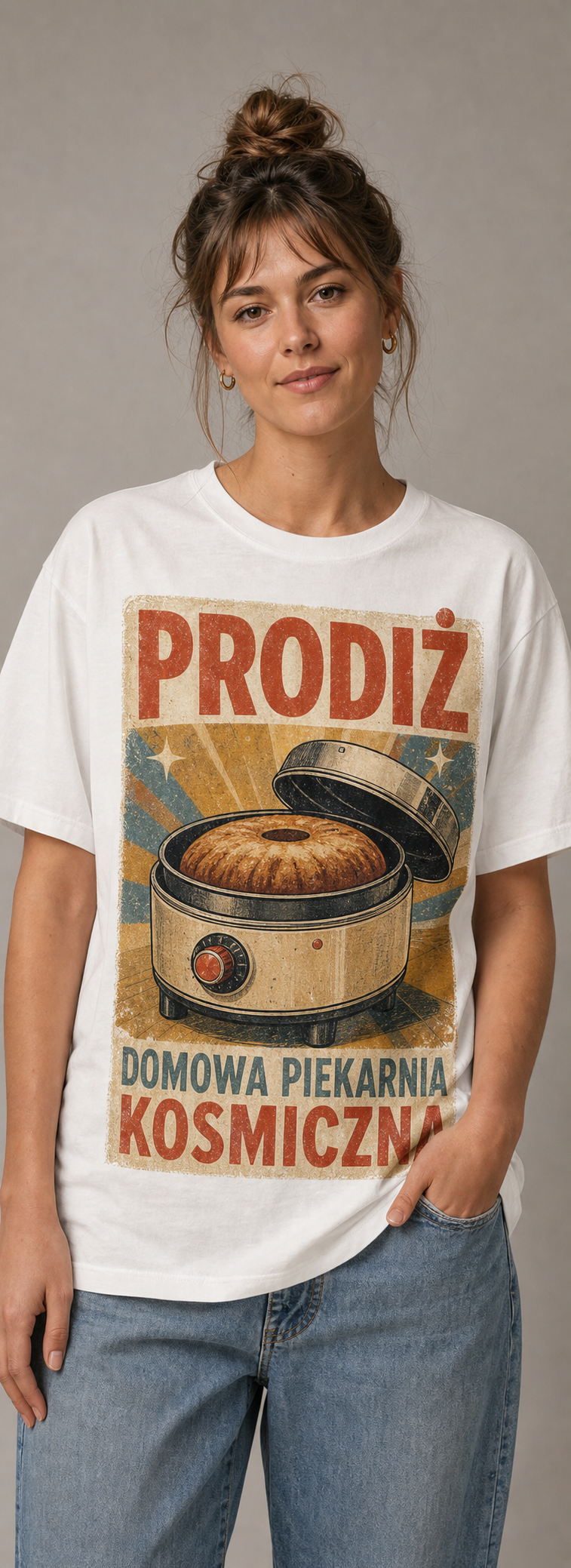 T-shirt PRL – Prodiż: Domowa piekarnia kosmiczna