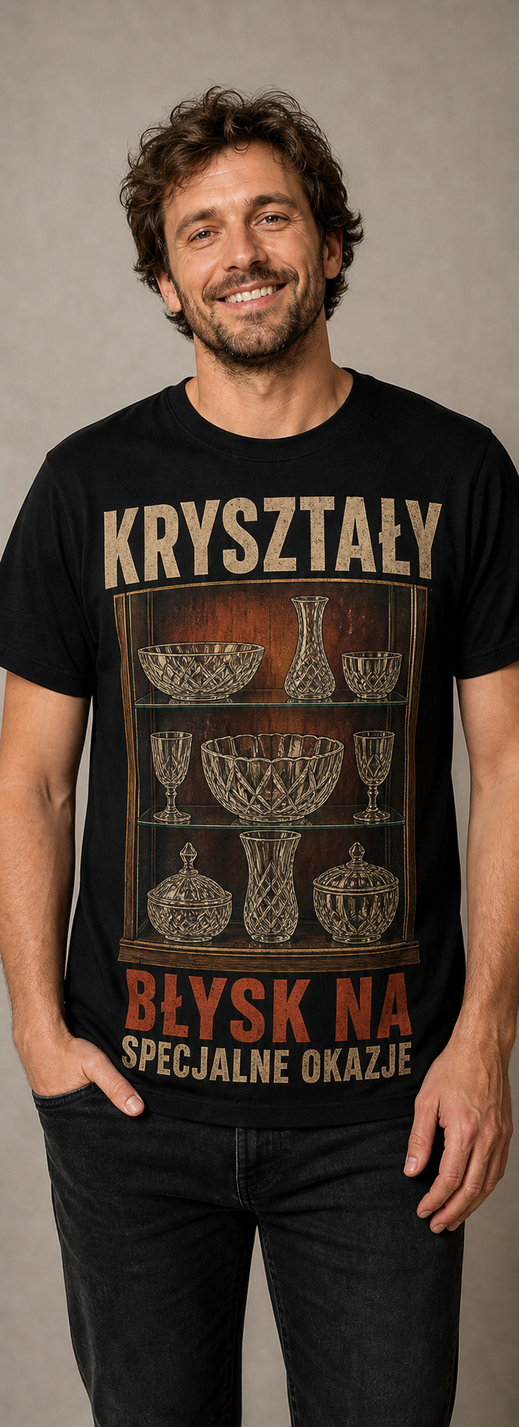 T-shirt PRL – Kryształy: Błysk na specjalne okazje