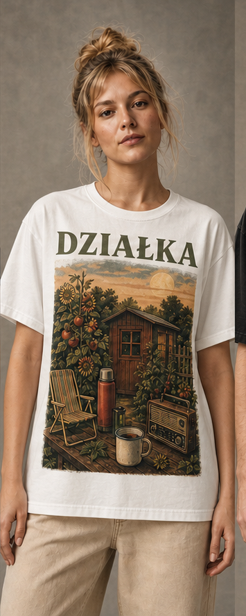 T-shirt PRL – Działka